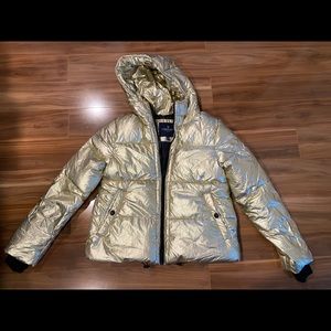 Gold Puffer Jacket